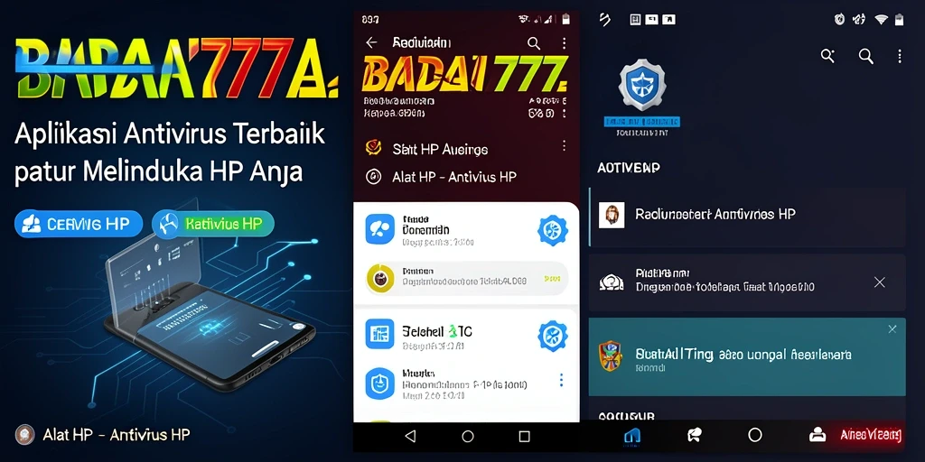 Antarmuka aplikasi BADAI777 yang intuitif dan ramah pengguna.