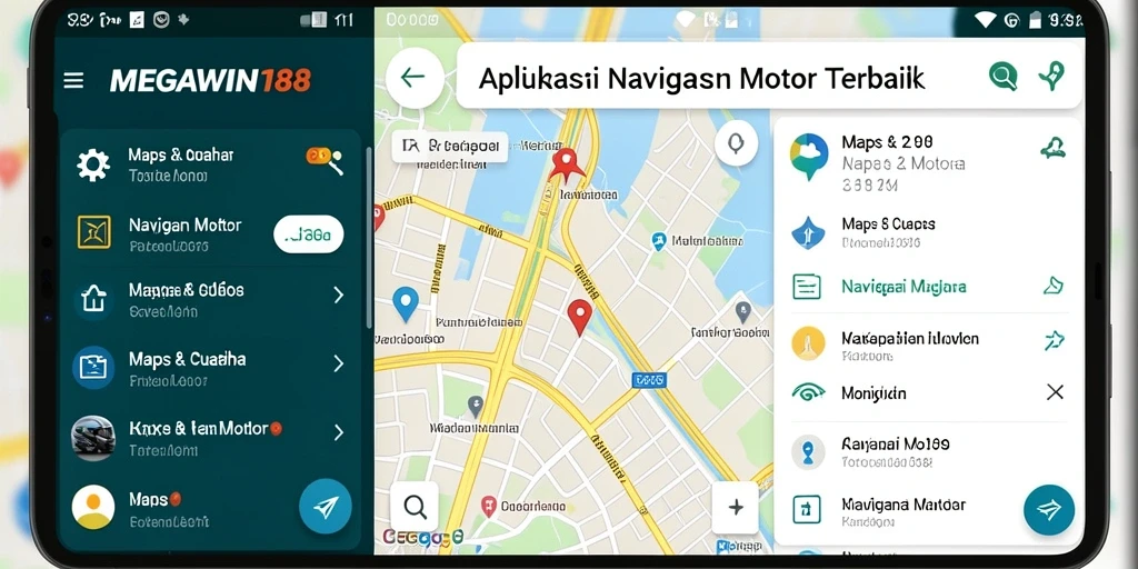 Tampilan antarmuka MEGAWIN188 yang user-friendly untuk navigasi motor.