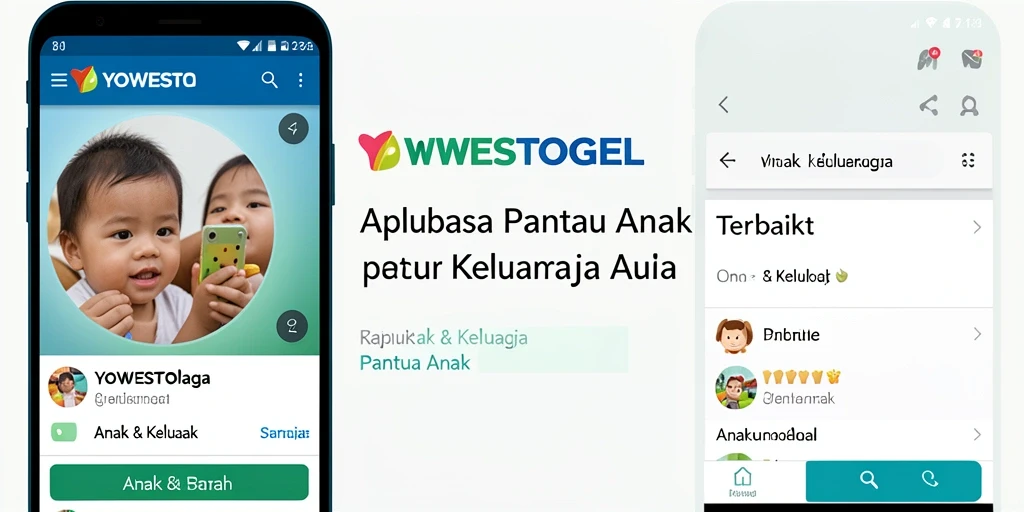 Tampilan utama antarmuka YOWESTOGEL yang intuitif untuk pemantauan anak.